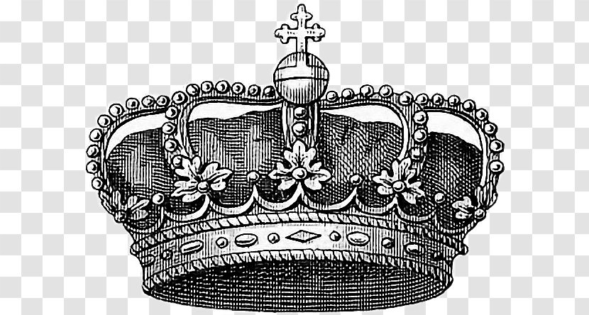 Queen Crown - Black - Hair Accessory Elizabeth Ii Transparent PNG