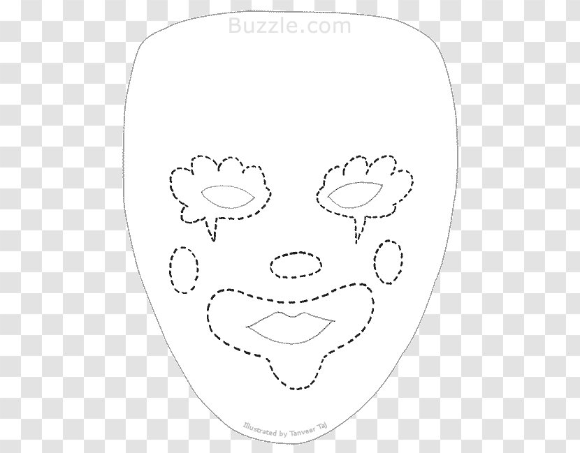 Eye Smile Jaw Tooth Character - Frame Transparent PNG