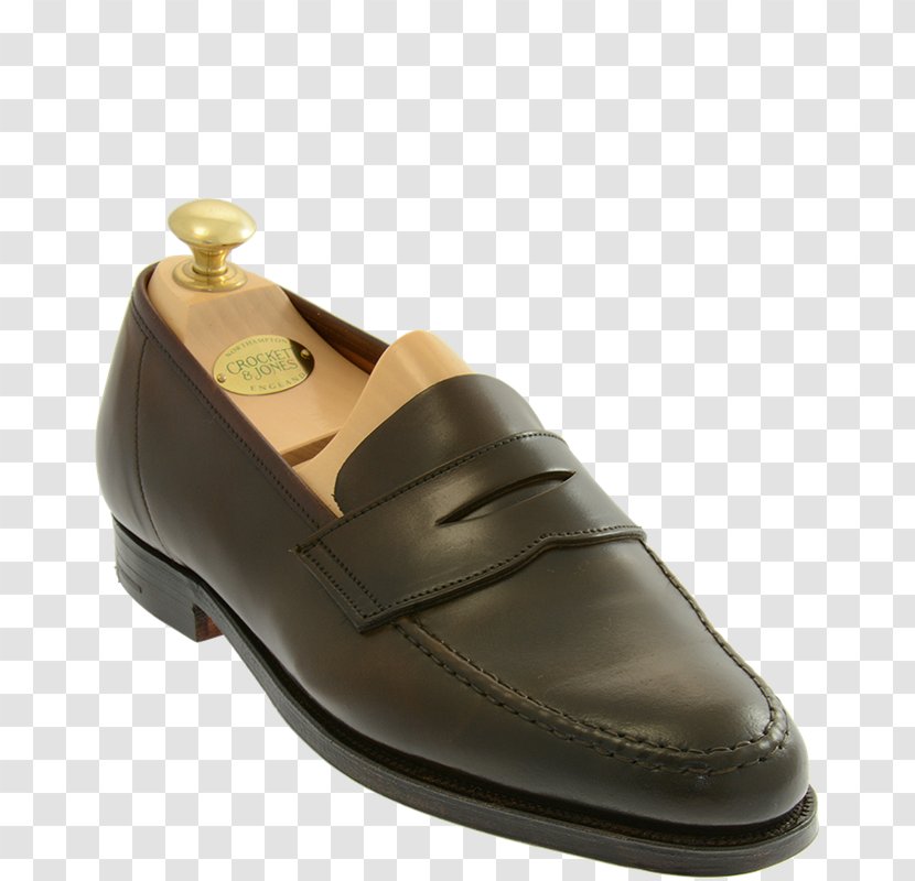 Slip-on Shoe Harvard University Crockett & Jones Shell Cordovan - Boston - Last Transparent PNG