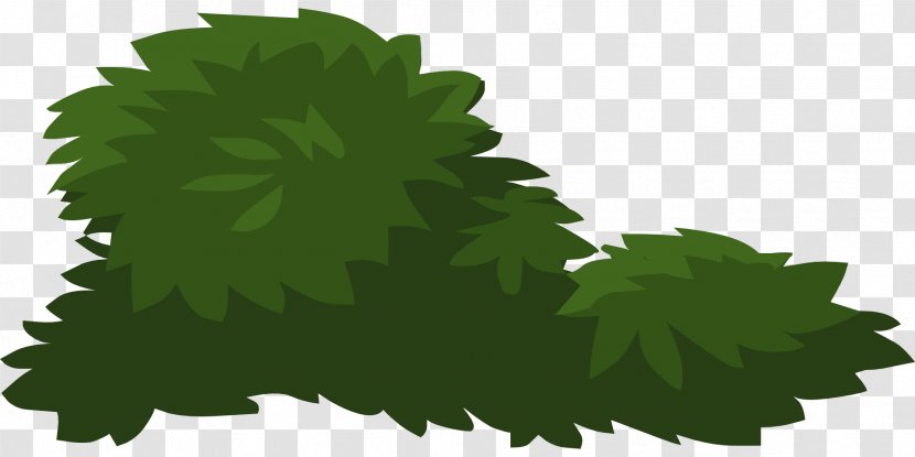 Shrub Clip Art - Green Leaves Transparent PNG