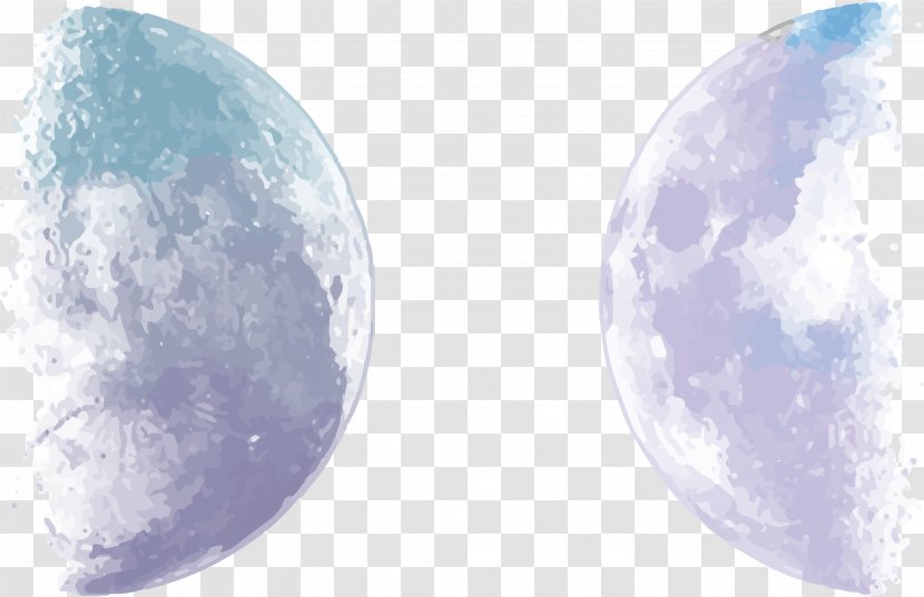 Earth Moon Euclidean Vector - Atmosphere - Fantasy Transparent PNG