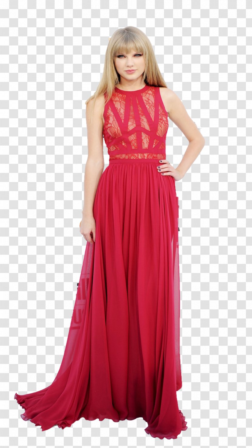 Taylor Swift Dress Ball Gown Evening - Silhouette Transparent PNG