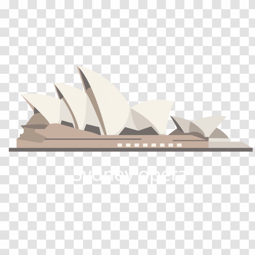 Sydney Opera House City Of - Silhouette - Vector Transparent PNG
