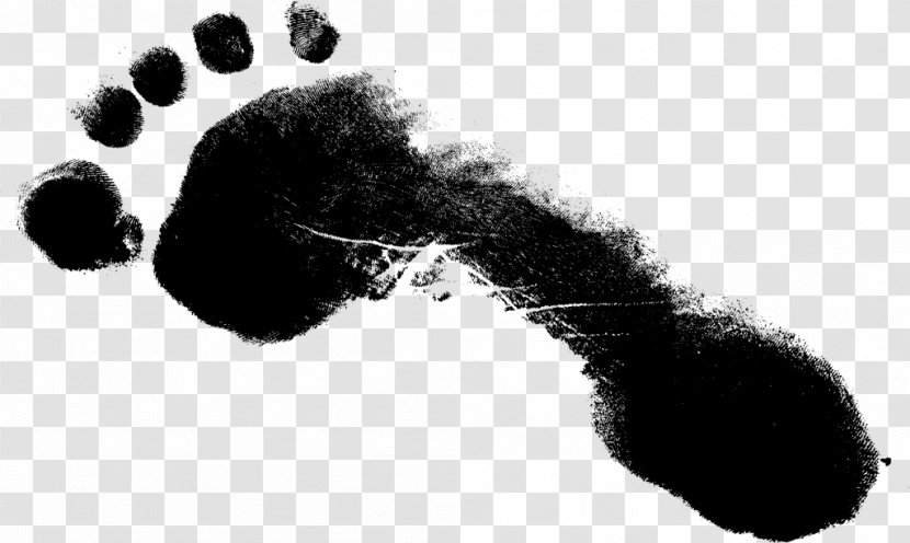 Footprint - Microphone - Black And White Transparent PNG