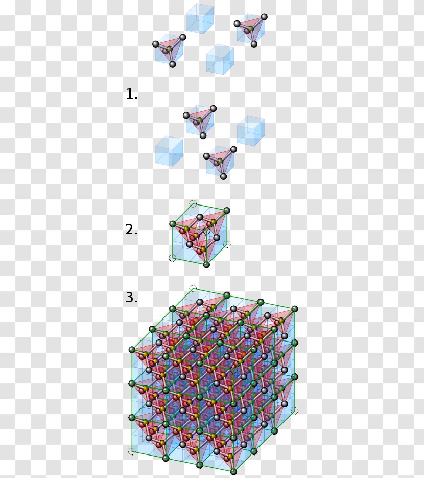 Cubic Crystal System Diamond Structure Transparent PNG