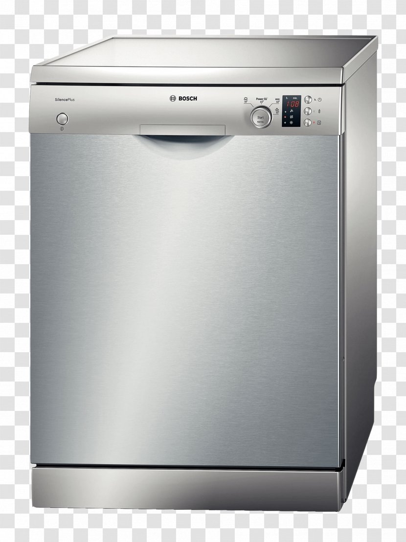 Bosch Dishwasher Robert GmbH Serie 6 SMI 50L05 EU Stainless Steel - 14 Place - Tray Transparent PNG