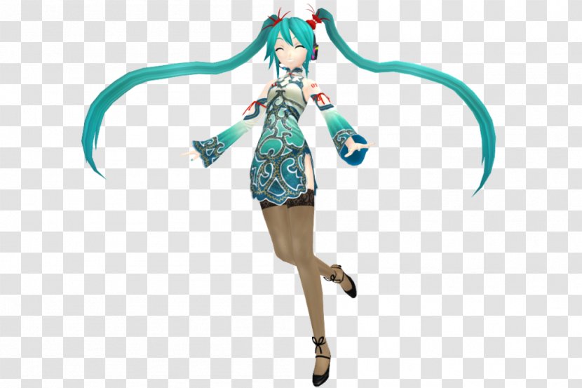 MikuMikuDance Hatsune Miku: Project DIVA Vocaloid Computer Software - Watercolor - Miku Transparent PNG