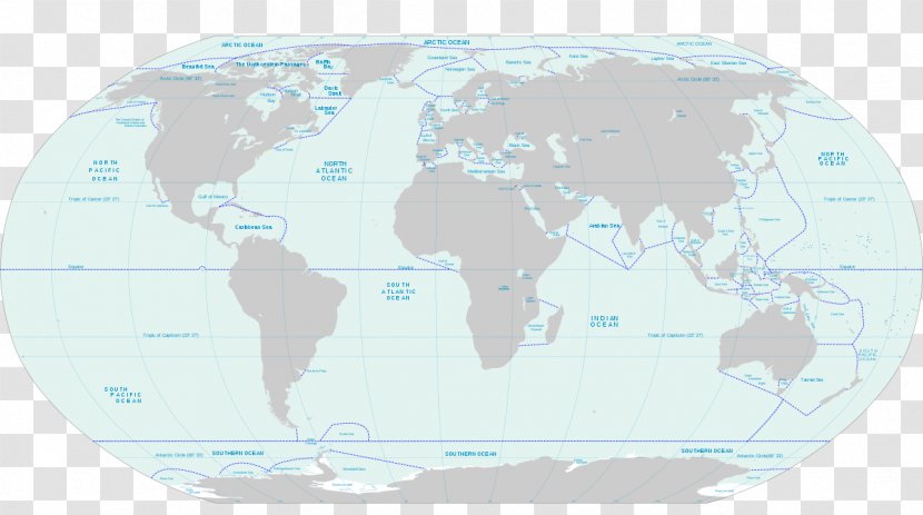 World Map Globe Blank - History - Capricorn Transparent PNG