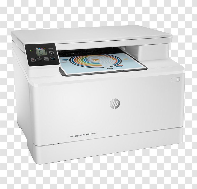 Hewlett-Packard HP Color LaserJet Pro MFP M180n Colour Laser Multifunction Printer A4 Multi-function Image Scanner - Hp Laserjet - Hewlett-packard Transparent PNG