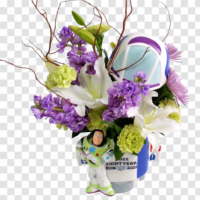 Floral Design Buzz Lightyear Flower Bouquet Cut Flowers Transparent PNG