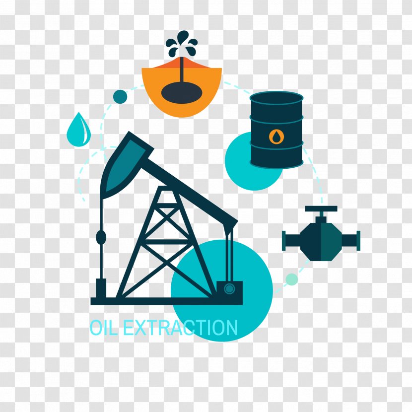 Extraction Of Petroleum Industry Pumpjack - Brand - Vector Material Picture Oil Exports Transparent PNG