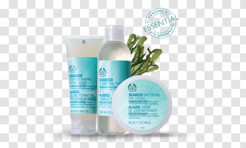 Lotion The Body Shop Seaweed Liquid Gel - Skin Care - Cosmetics Transparent PNG