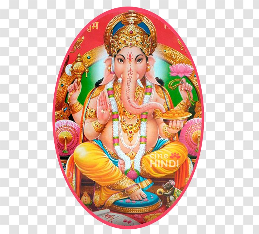 Ganesh Chaturthi Hindu - Mantra - Painting Temple Transparent PNG