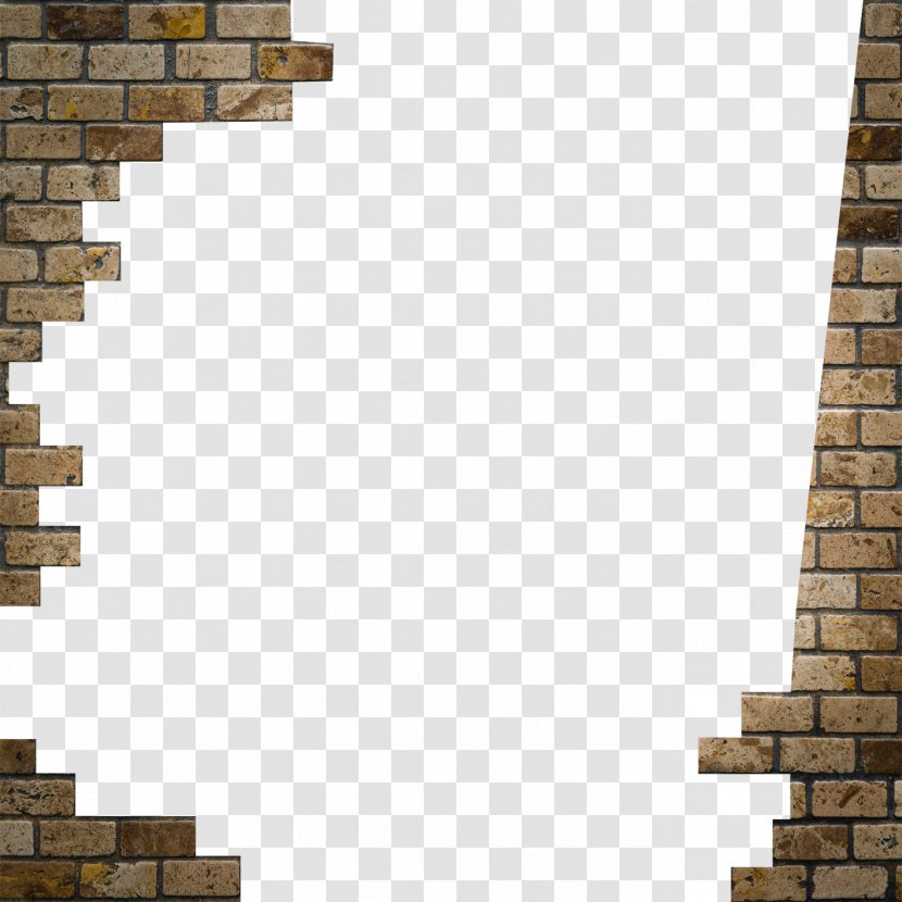 Brick Partition Wall - Symmetry Transparent PNG