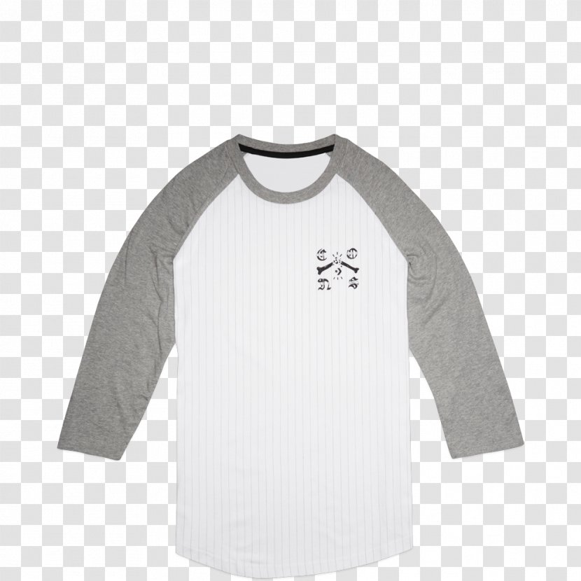 Long-sleeved T-shirt Chuck Taylor All-Stars White Baseball - Long Sleeved T Shirt Transparent PNG