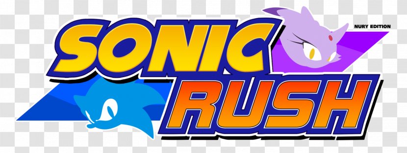 Sonic Rush Adventure Logo Generations - Brand Transparent PNG