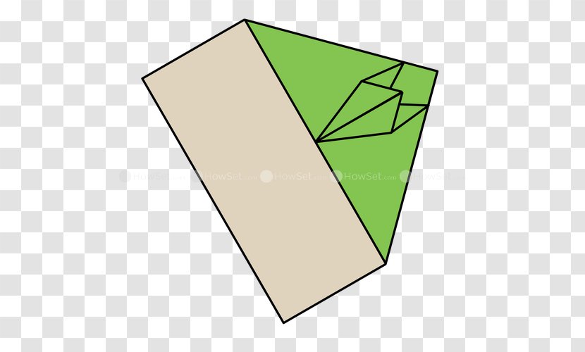 Line Triangle Point Green - Grass - Paperrplane 27 0 1 Transparent PNG