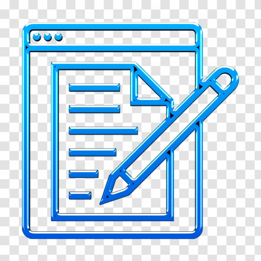 Writing Icon Software Development Content - Symbol Transparent PNG