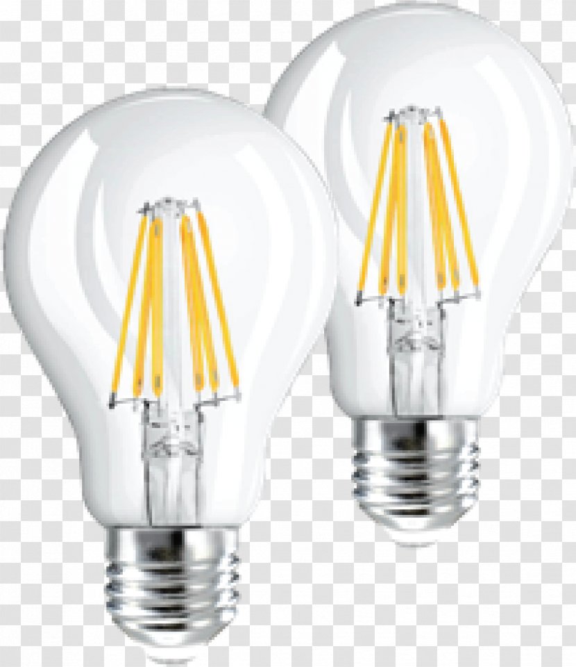 Light Bulb Cartoon - Fluorescent Lamp - Compact Transparent PNG
