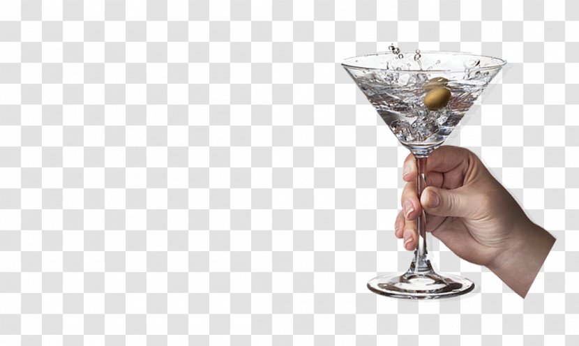 Martini Wine Glass Cocktail Garnish - Champagne Stemware Transparent PNG