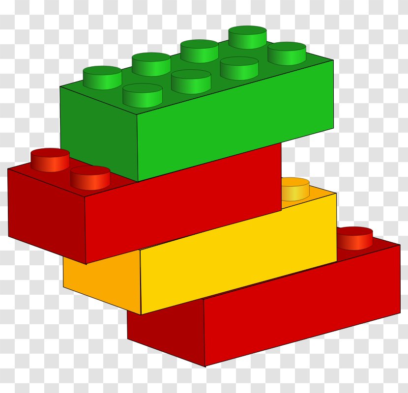Lego Duplo Toy Block Clip Art - Rectangle Transparent PNG