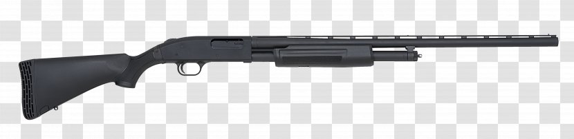 Shotgun Mossberg 500 Stock Gun Barrel Caliber - Silhouette - Flex Transparent PNG