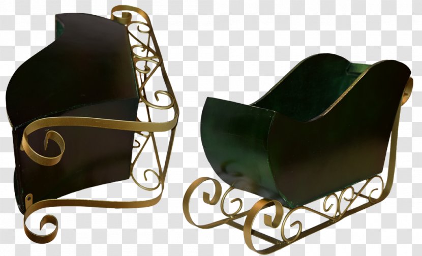 Furniture Chair Metal - Sleigh Transparent PNG