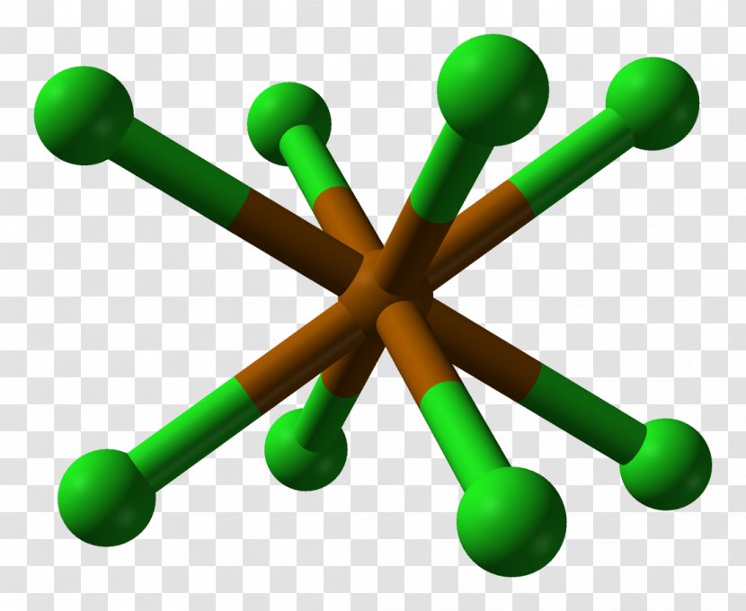 Polonium Dichloride Curie Crystal Structure Space-filling Model - Threedimensional Space - Radium Transparent PNG