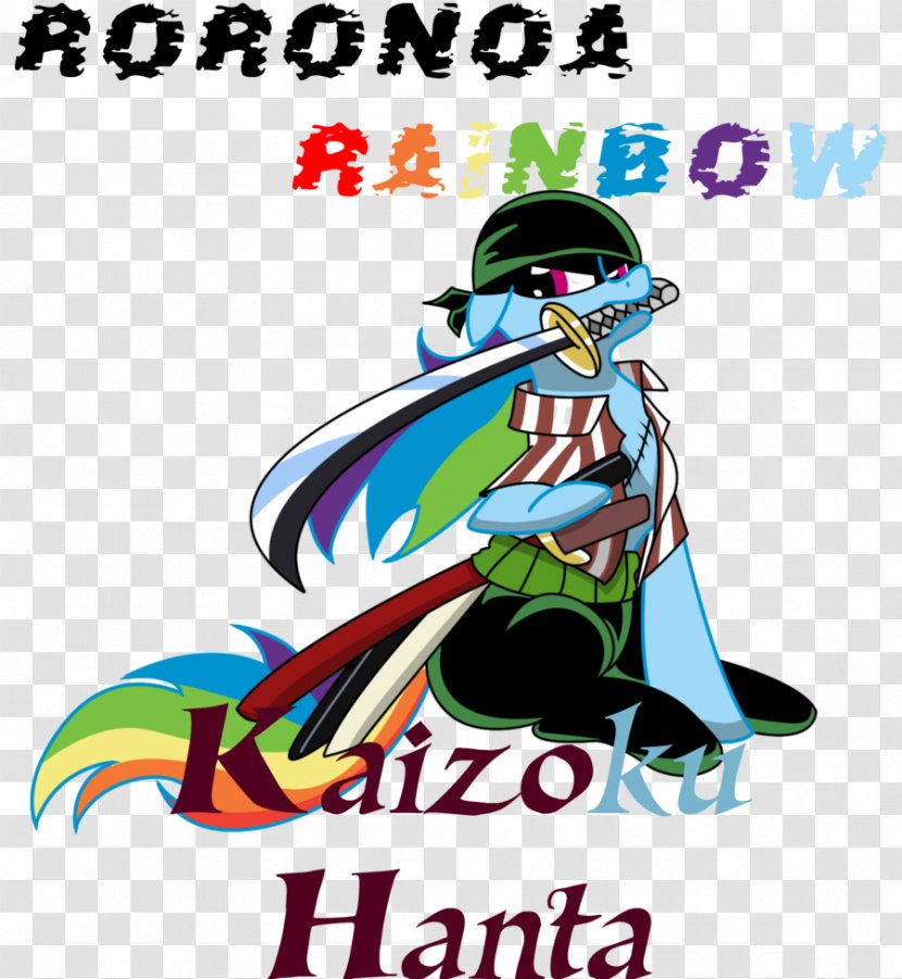 Roronoa Zoro Monkey D. Luffy Rainbow Dash Usopp Pony - Character Transparent PNG