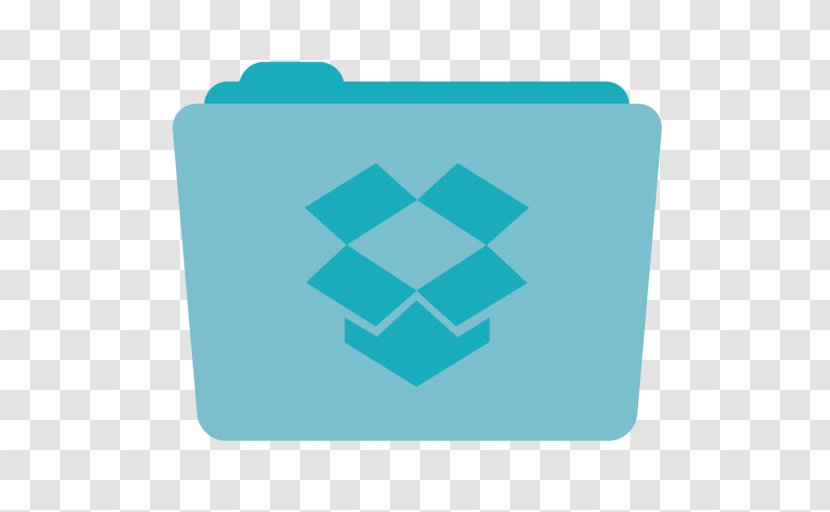 Turquoise Brand Aqua - Azure - Folder Dropbox Transparent PNG