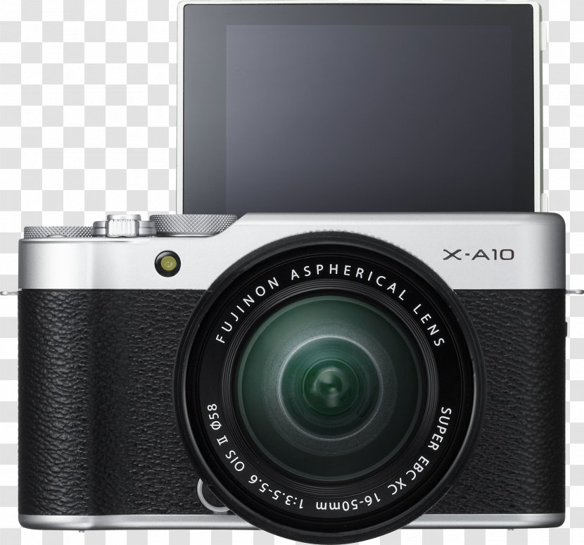 Fujifilm X-A2 Mirrorless Interchangeable-lens Camera 富士 - Xa10 Transparent PNG
