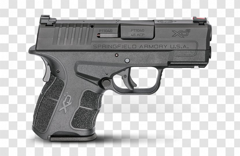 Springfield Armory, Inc. HS2000 .45 ACP Automatic Colt Pistol - Gun Barrel - Armory Transparent PNG
