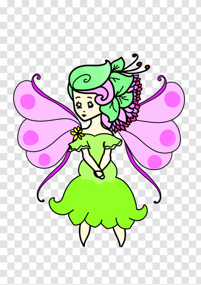 Fairy Petal Leaf Clip Art - Flowering Plant Transparent PNG