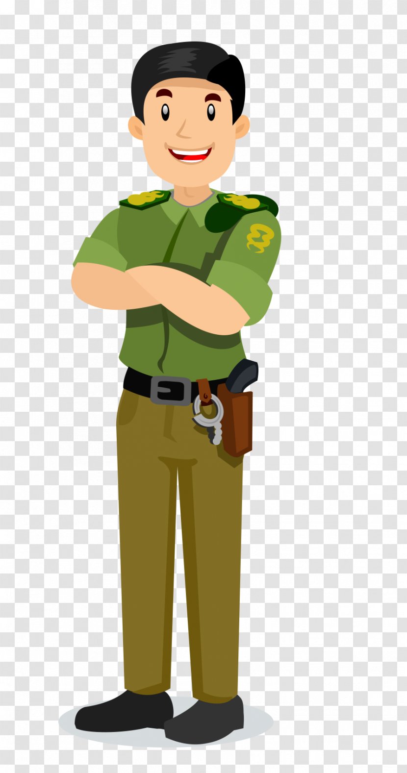 Profession Icon - Joint - A Man In Uniform Transparent PNG