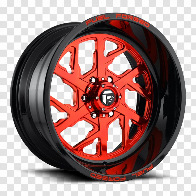 Alloy Wheel Forging Fuel Custom - Automotive Tire - Lug Pattern Transparent PNG