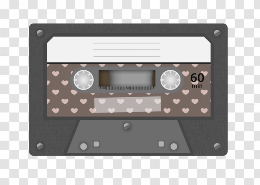 Compact Cassette Magnetic Tape Digital Art DeviantArt Drawing - Frame Transparent PNG