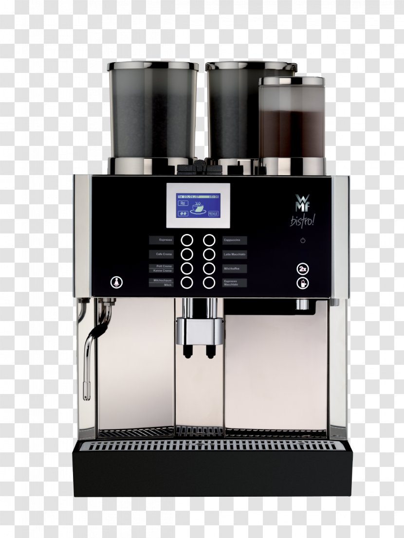 Espresso Coffeemaker Cappuccino Bistro - Home Appliance - Coffee Transparent PNG