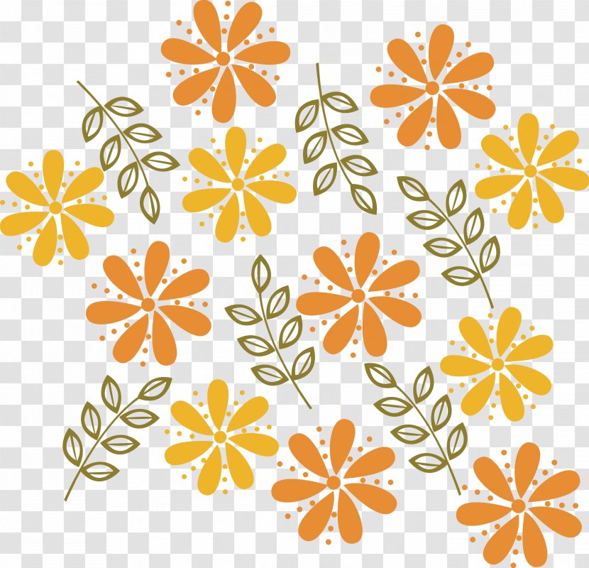 Pattern Flower - Petal - Floral Design Transparent PNG