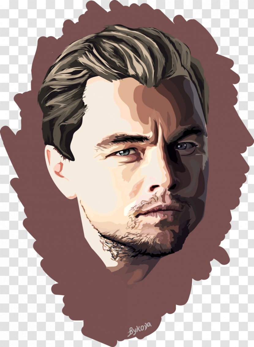 Leonardo DiCaprio Art Portrait - Digital - Dicaprio Transparent PNG