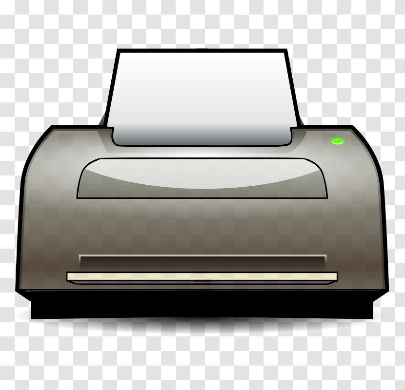 Printer Inkjet Printing Clip Art - Electronic Device Transparent PNG