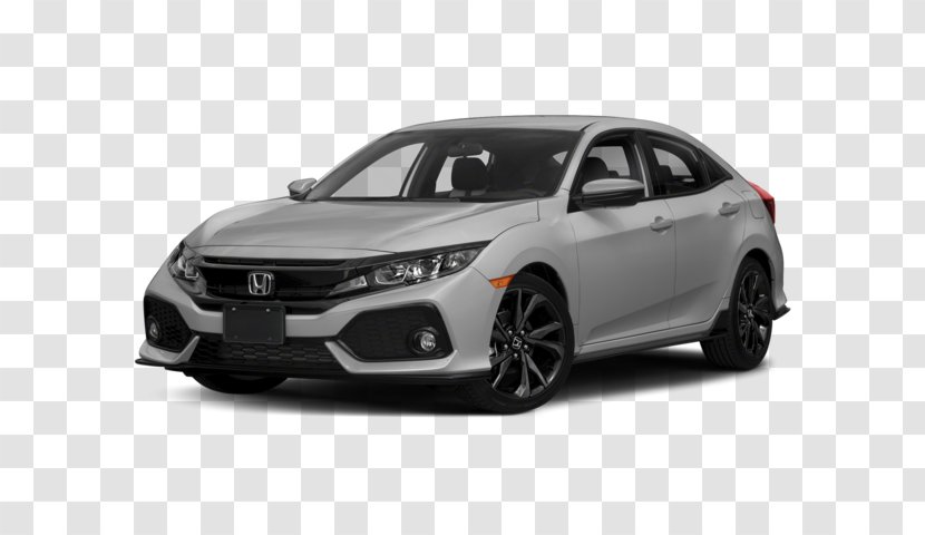 2018 Honda Civic Sport Car Hatchback Vehicle - Ef Transparent PNG