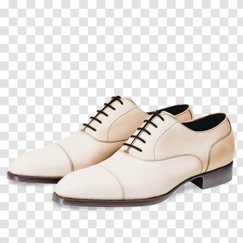 Shoe Footwear White Beige Brown Transparent PNG