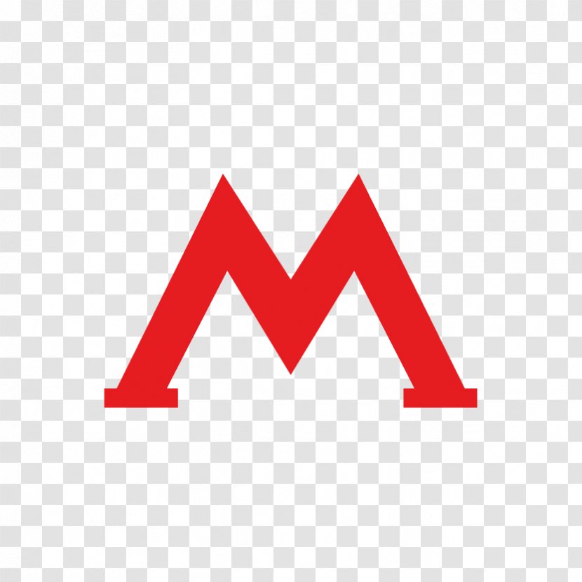 Logo Moscow Metro Rapid Transit Font - Design Transparent PNG