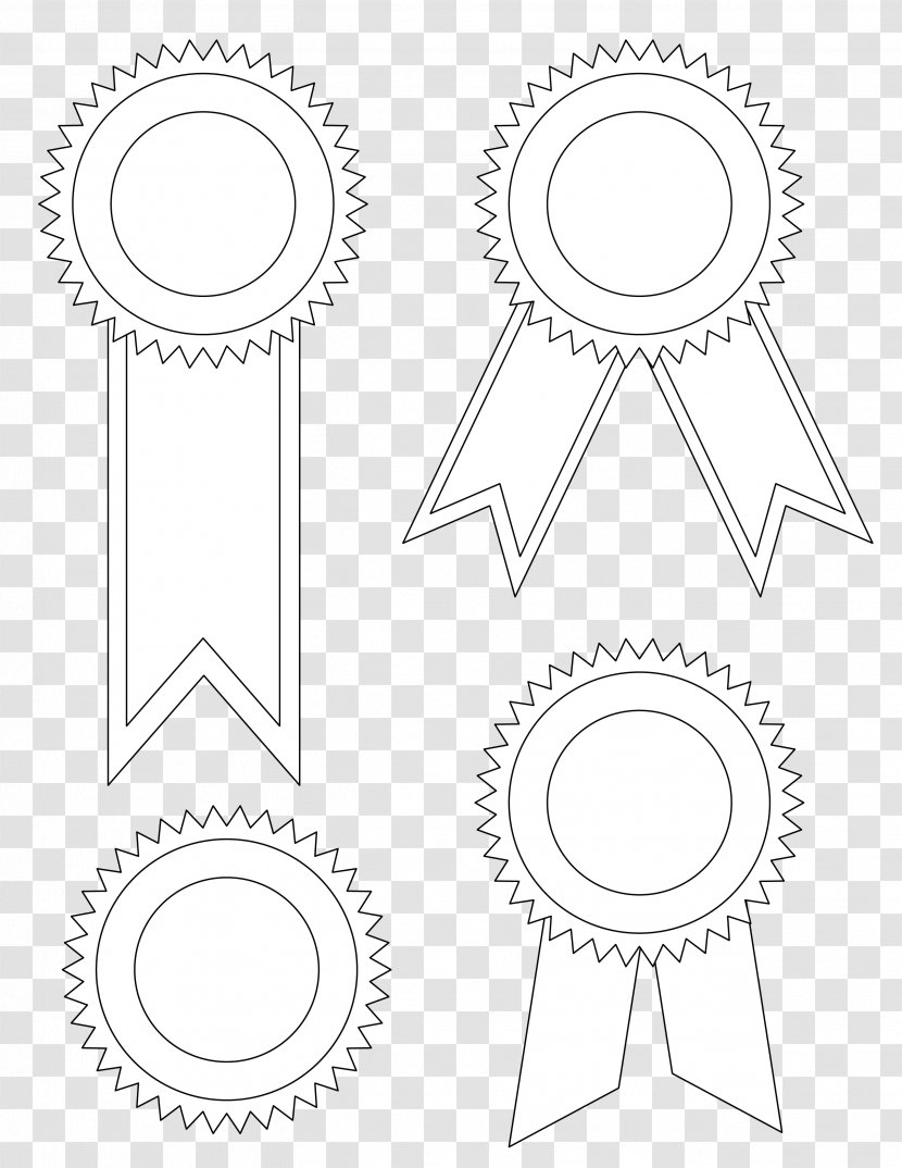 Continuing Education Unit Course Credit - White - Award Outline Cliparts Transparent PNG