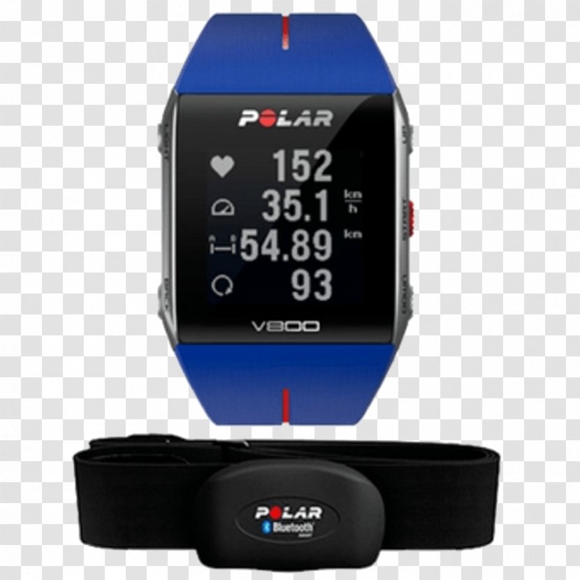 GPS Navigation Systems Polar V800 Electro Heart Rate Monitor Watch - Activity Tracker - Tae Transparent PNG