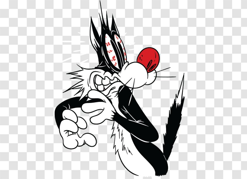 Sylvester Tweety Looney Tunes Merrie Melodies Cartoon - Frame - The Cat Jr Transparent PNG