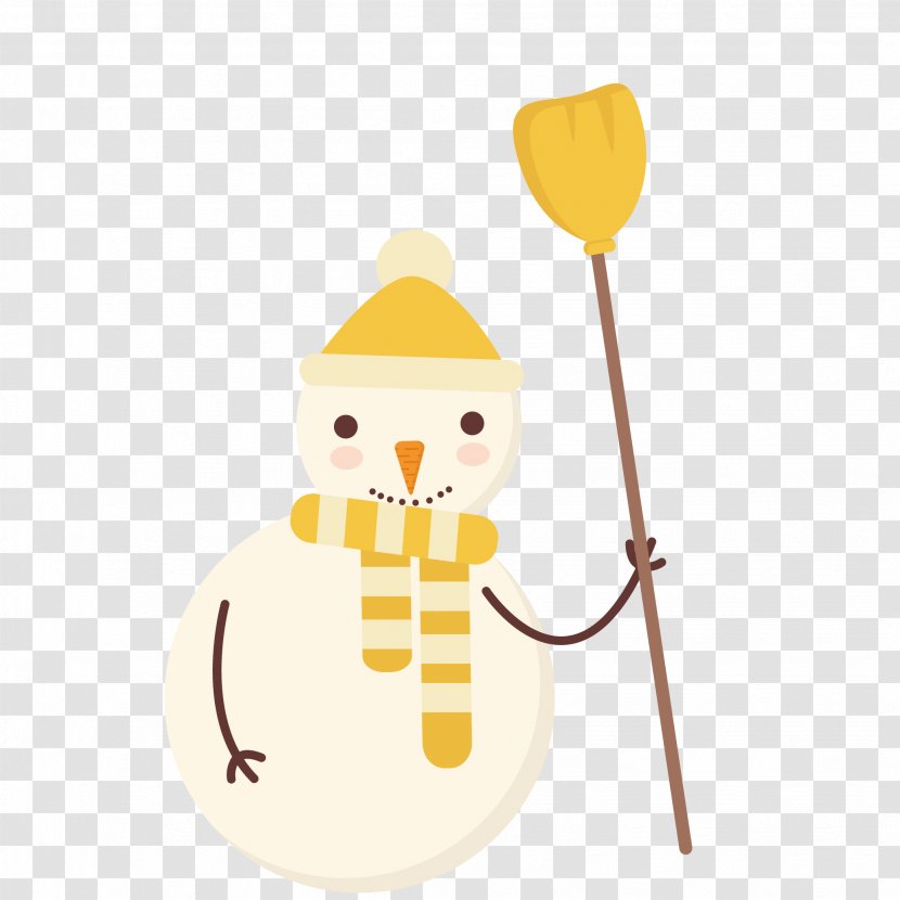 Snowman Cartoon - Designer - Vector Winter Transparent PNG