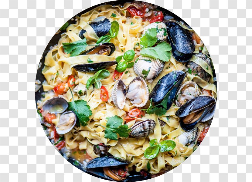 Pasta Pizza Marinara Sauce Seafood Restaurant - Spaghetti Transparent PNG