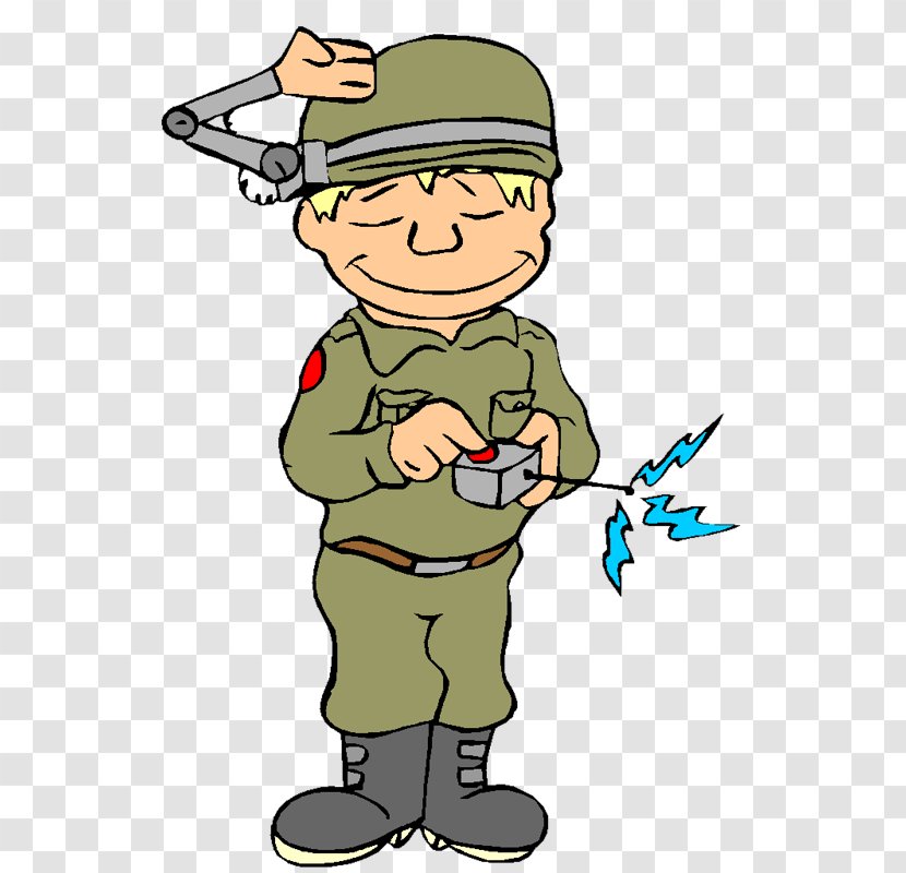 Soldier Cartoon Salute Military Clip Art - Drawing Transparent PNG