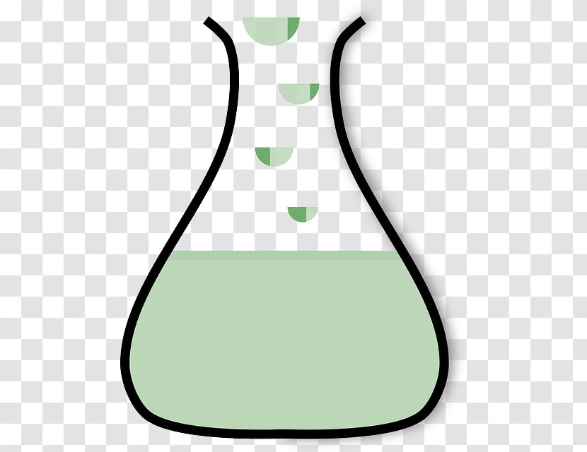 Laboratory Flasks Erlenmeyer Flask Glassware Clip Art - Glass Transparent PNG